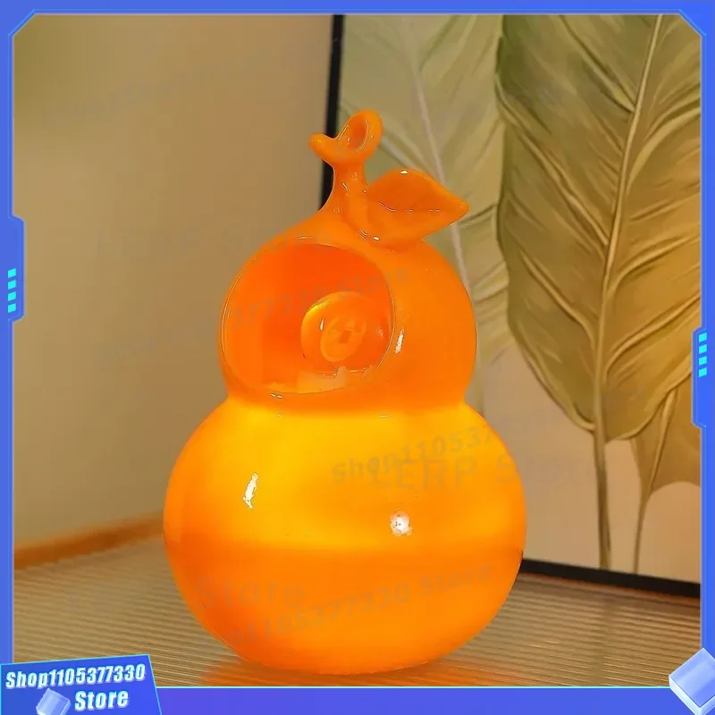 Feng Shui Water Fountain Tabletop Decor Living Room Office Entrance Gourd Ornament Fortune Ball Housewarming Gift Flowing