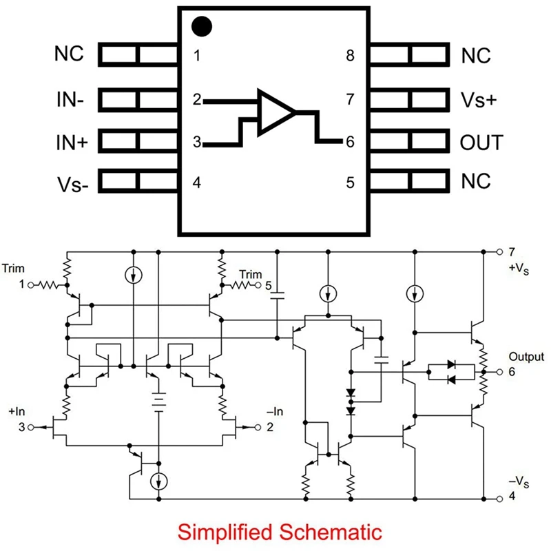 4 pezzi OPA627 X2 Trasforma in doppio amplificatore operazionale OPA627 Amplificatore operazionale singolo a doppio modulo amplificatore operazionale SMD a DIP