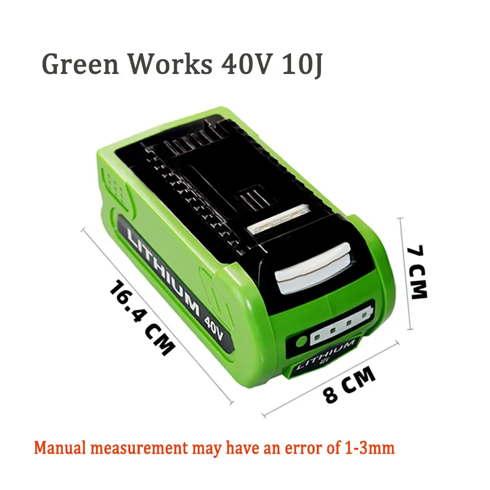 40V For Green and Works G-MAX 40V 10J Battery Charger 29482 Li-ion battery 29472 ST40B410 BA40L210 STBA40B210 29462 20262 29282