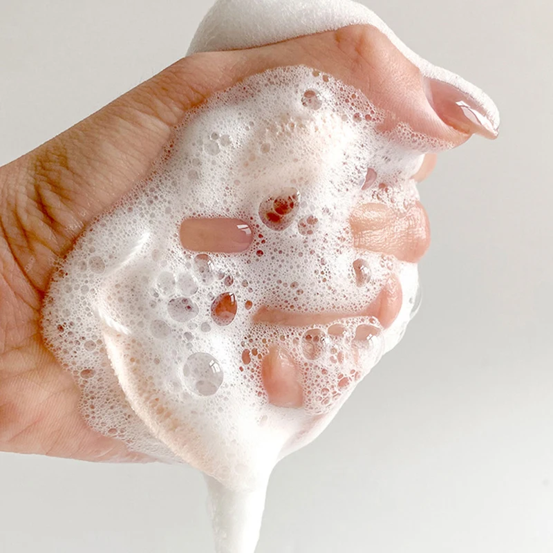1Pcs ใหม่ Water Drop Shape Konjac ฟองน้ำเครื่องสำอางค์พัฟฟองน้ำขัดทำความสะอาดธรรมชาติ Konjac พัฟสบู่ล้างหน้าเครื่องมือล้างกระพือ