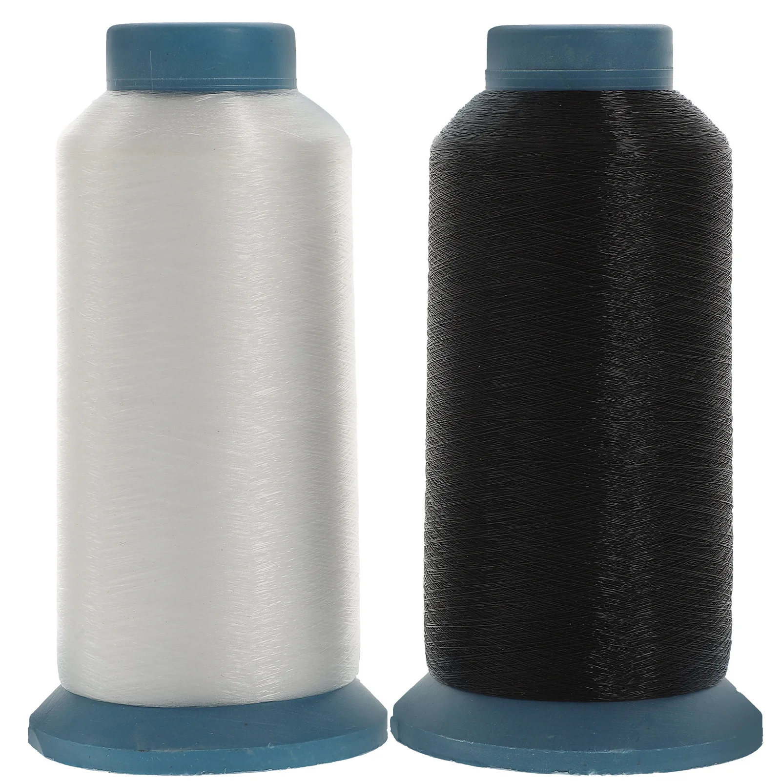 

1pcs 2 Rolls Nylon For Heavy Duty Thread Set Hair Sewing Needles Thread For Craft Quilting Beading Hand Sewing Projects