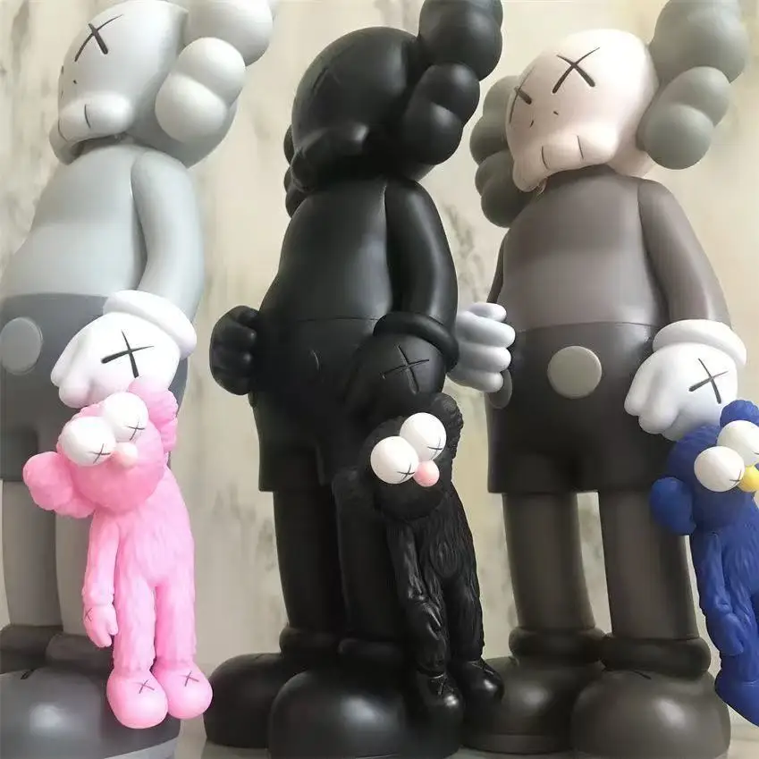 Action Figurine XX Statue Living Room Decoration Violent Bear Figure Table ornaments featuring trendy fashionable gift - view 3