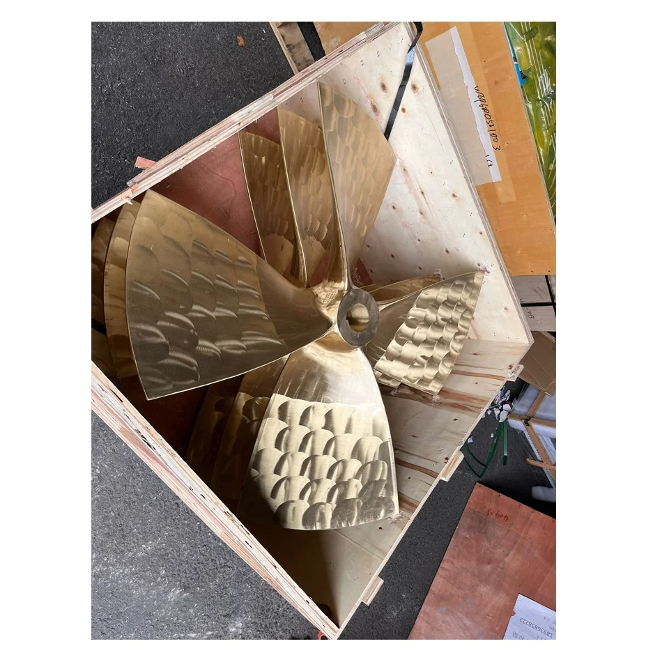 Sinooutput Diameter 1000mm New Marine Propellers 4 Blades Bronze Material For Boat Use With Quick Delivery And Good Quality