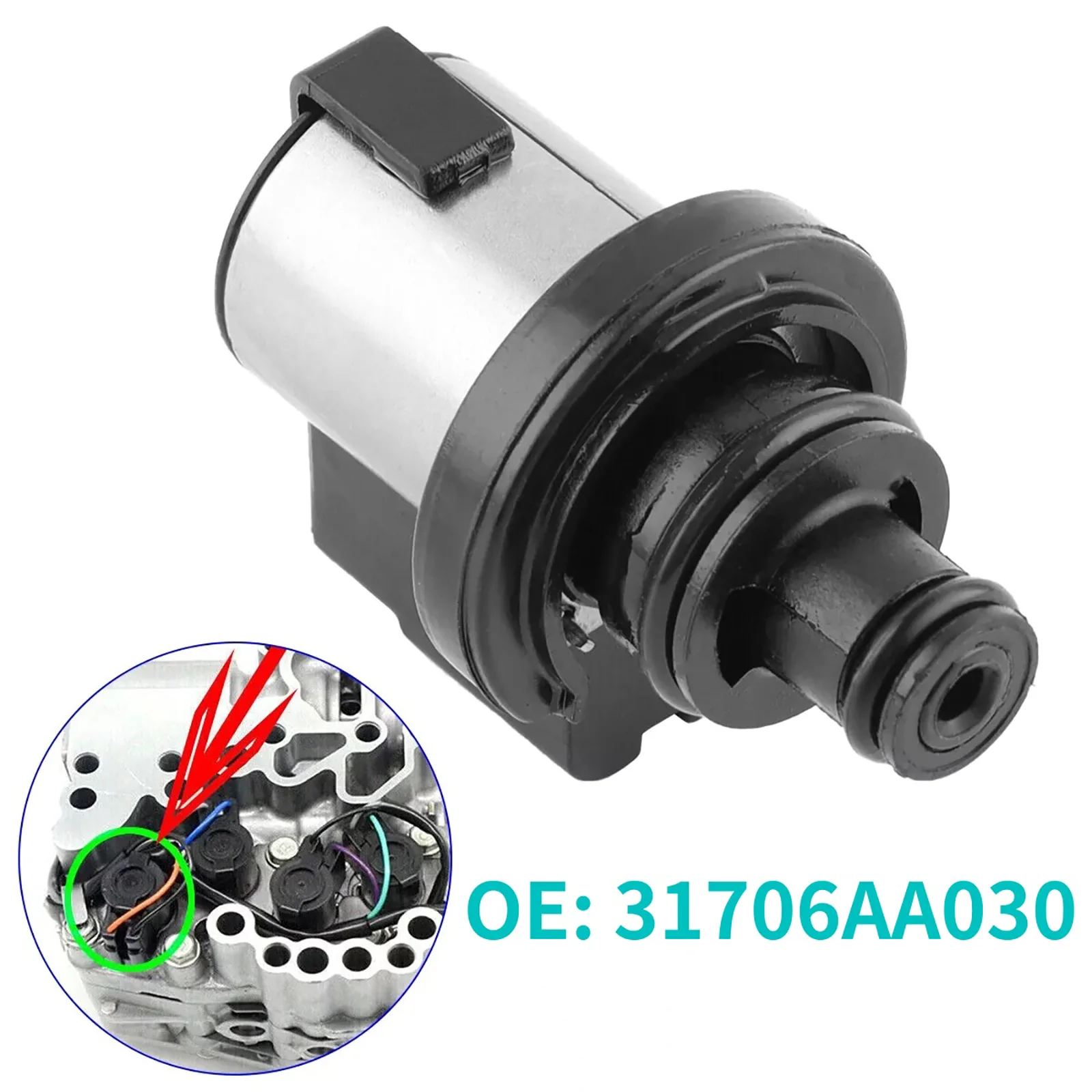 1 peça tr690 tr580 cvt conversor de torque shift awd solenóides controle de pressão para subaru impreza/forester acessórios de carro 31706aa030