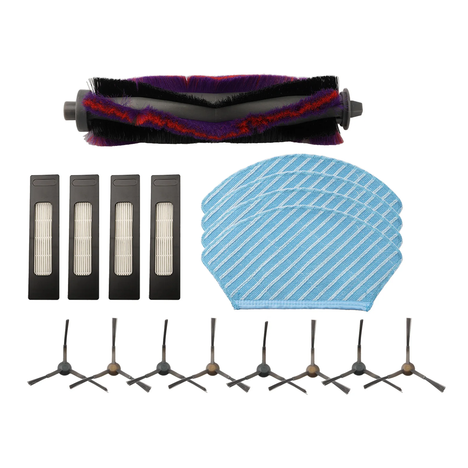 Achieve Deep Cleaning and Long lasting Performance with For Eureka NER700 Parts Main Brush Filters Mop Cloths Side Brushes