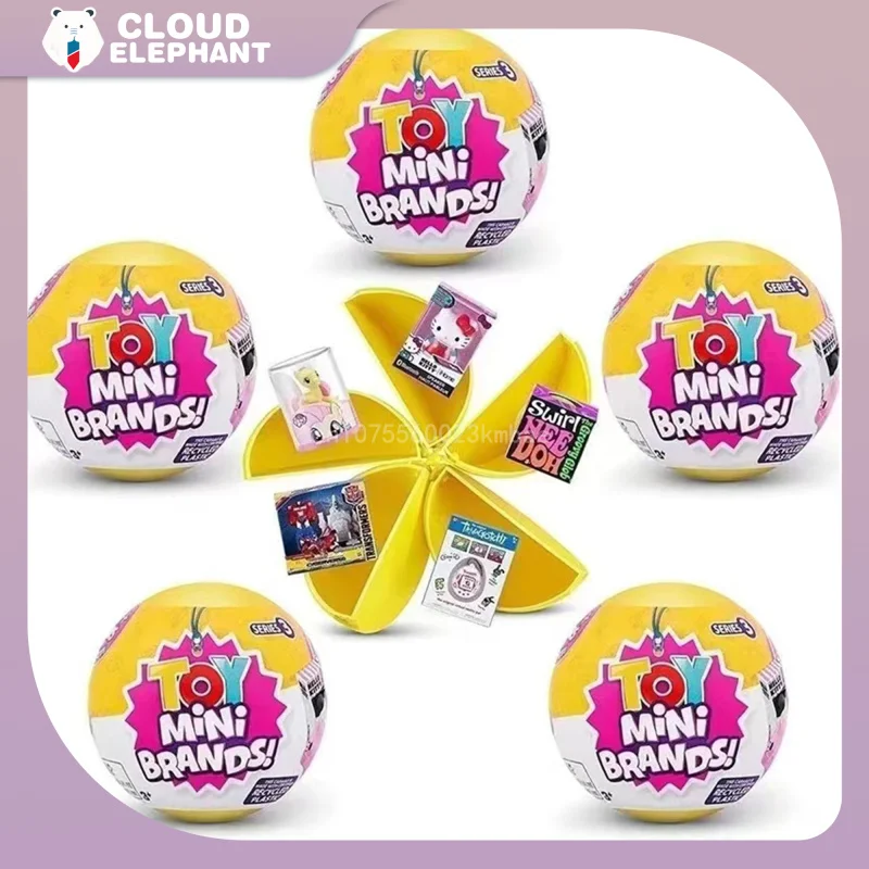 Zuru fünfmal Überraschung Ball Blind Box Tiktok heiße Geheimnisse Boxen Plastik Mode Kinder DIY Mini