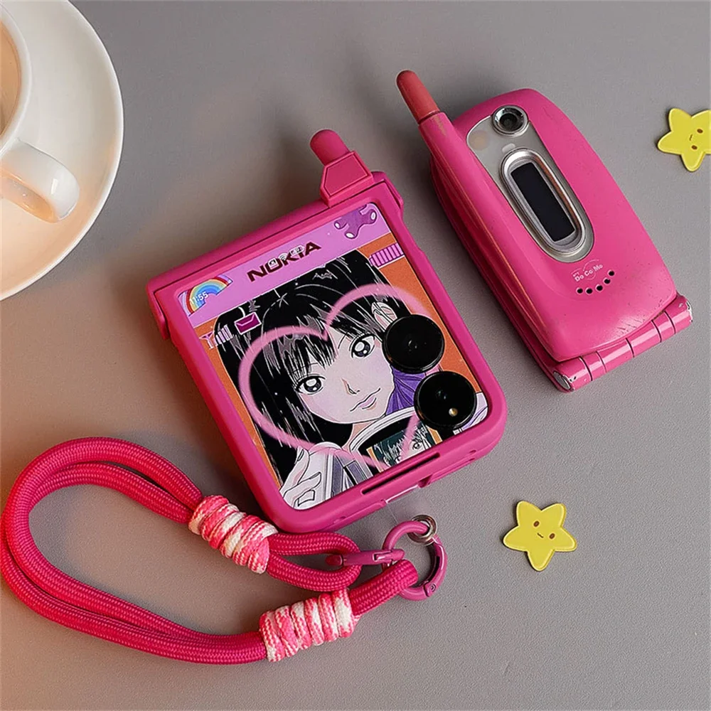 귀여운 핑크 휴대폰 케이스 이미지