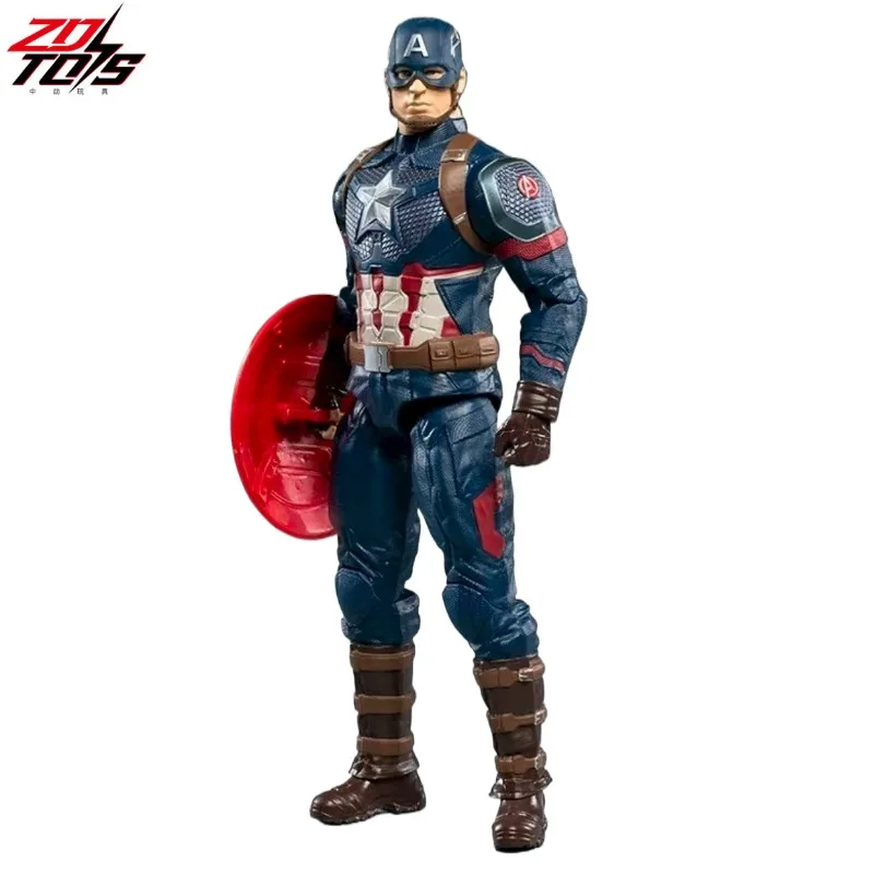 

Оригинальные ZD Toys Marvel, оригинальные лицензии, Капитан Америка, экшн-фигурки, коллекция игрушек, подарочные модели, украшения