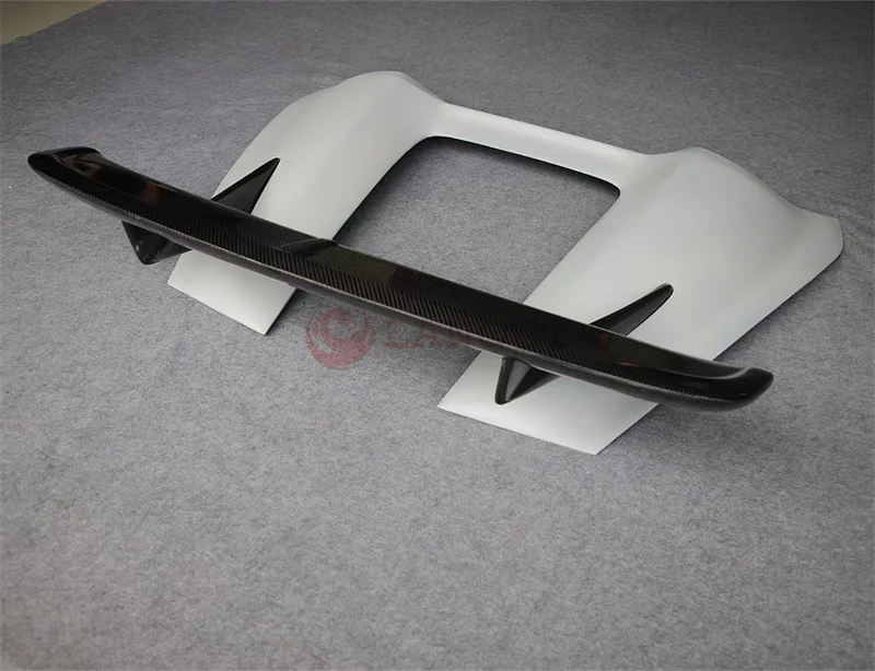 Hump GT Style Carbon Fiber Rear Spoiler Tail for Porsche 2016-2021 981 718 BOXSTER Trunk Real Carbon Fiber Spoiler