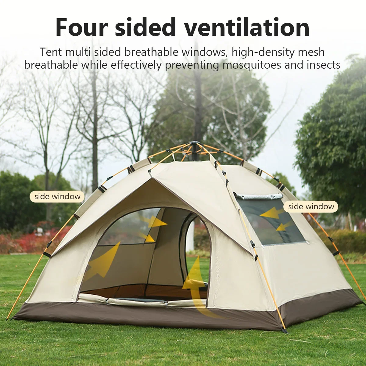 Outdoor Folding ，Camping Tent Portable Waterproof Sunshine-proof Automatic Easy Setup Tent