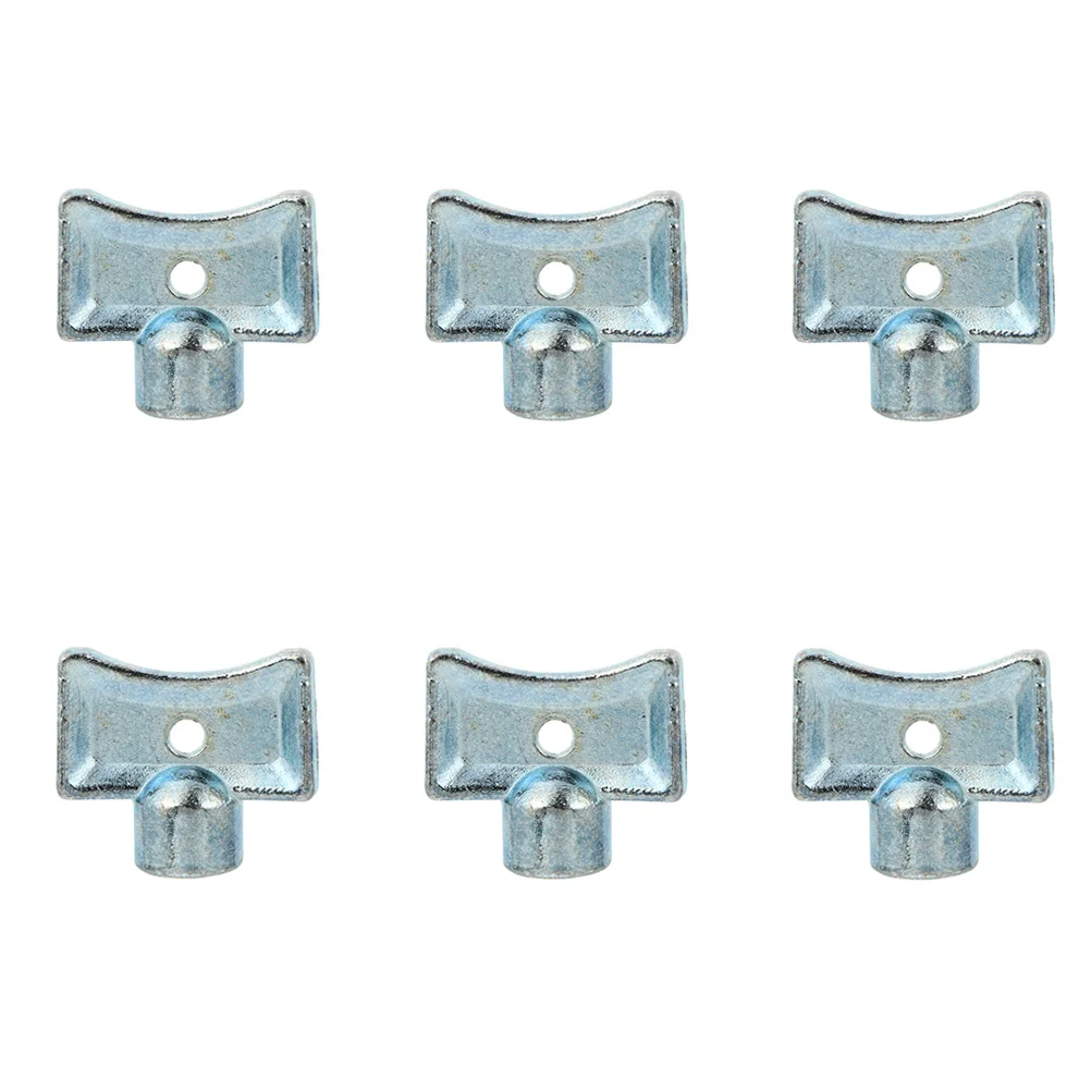 6 قطعة مفتاح تنفيس المبرد سبائك الزنك أداة تنزف الهواء لصمامات المبرد مفاتيح السباكة وجع ملحقات صمام العادم #2