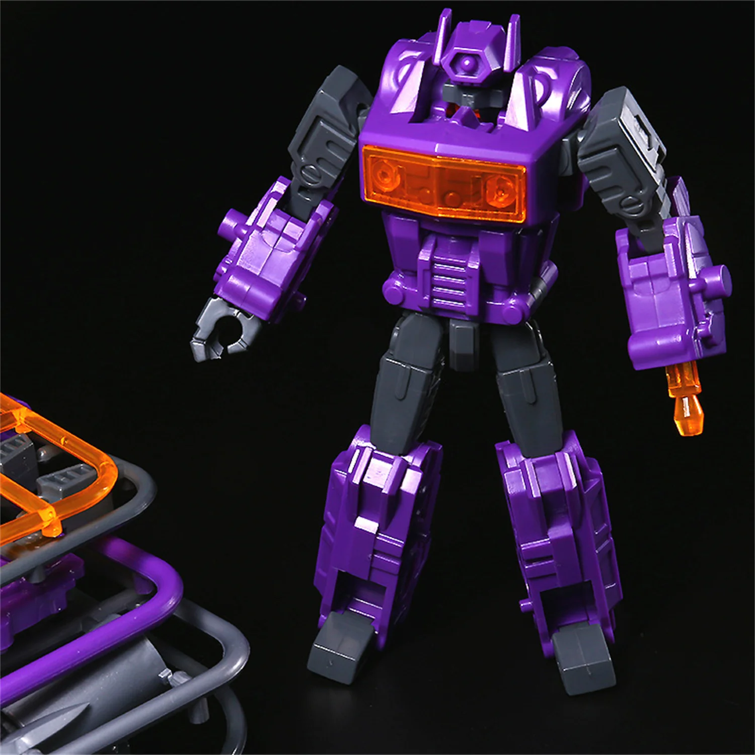 [IN STOCK] KBB Transformation 6644 Shockwave Shockblast Action Figure Robot Toy With Box