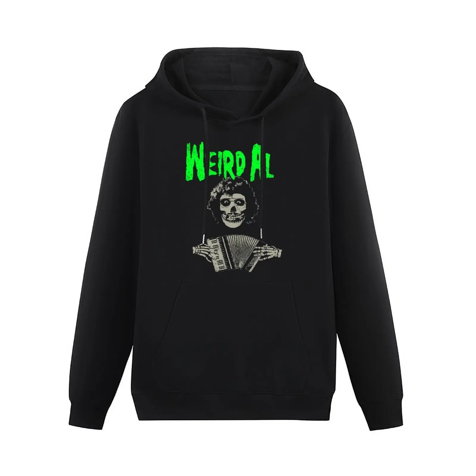 Weird Al meets the Misfits with Accordion Pullover Hoodie aesthetic clothing hooded shirt oversized hoodie