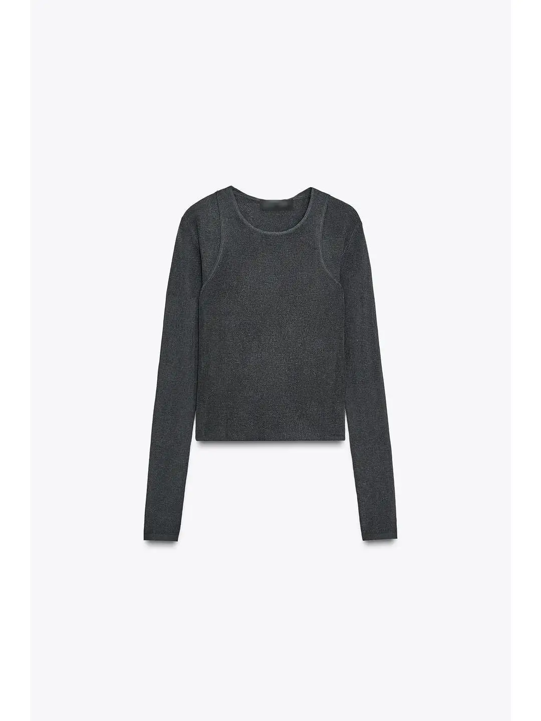 Cleanfit محبوك طويل Sve جولة Ne طبقات أعلى تنوعا أوائل الخريف سليم صالح قاعدة طبقة للنساء حجم كبير خزانة