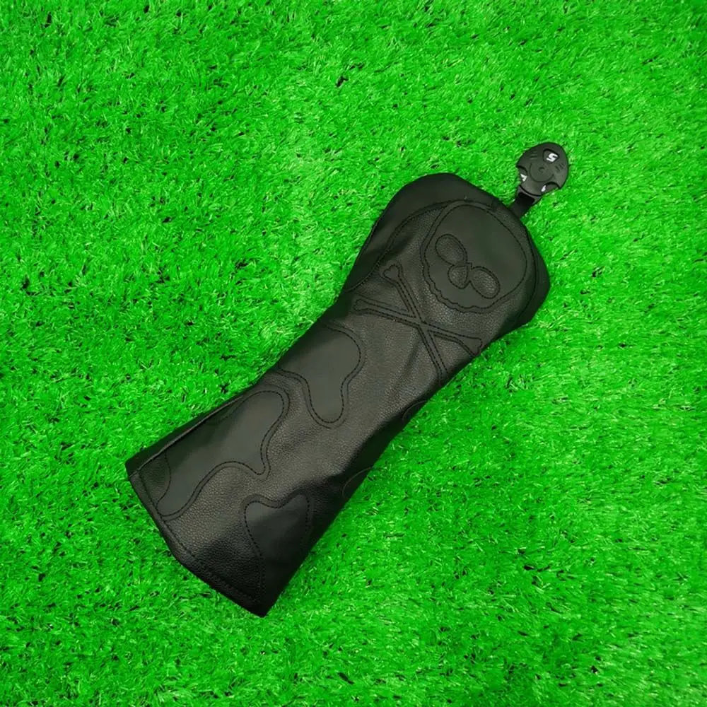 Skeleton Husky Design For Hybrid PU Leather Club Head Protector Skull Golf Putter Cover Golf Club Headcover Golf Head Covers