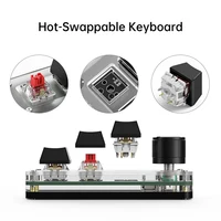 Macro Mechanical Keyboard RGB Mini Gaming Custom Programming Knob Keypads 3 Keys For Photoshop 4