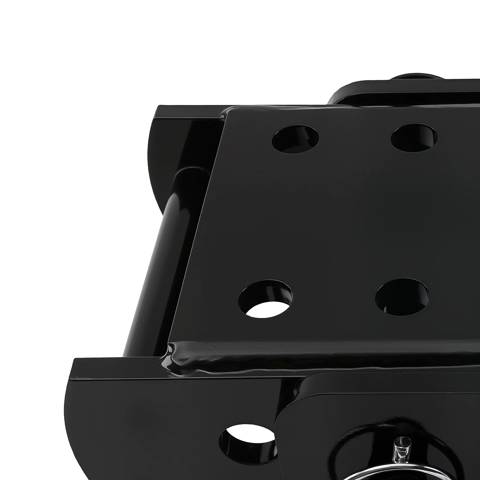 Black Tow Hitch Drop Plate fit for Land Rover Defender 4x4 Adjustable 3500kg