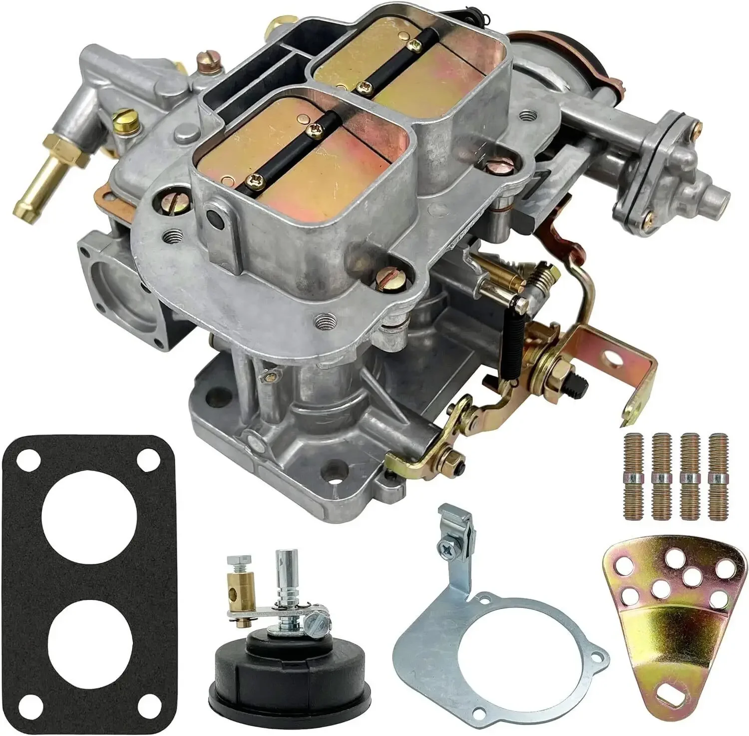 99217332S 22680033B 99004300 Carburatore in alluminio a 2 cilindri per 1969-1972 Datsun Pickup L16 1600cc PL521 Datsun 510 Sliver AF-1068