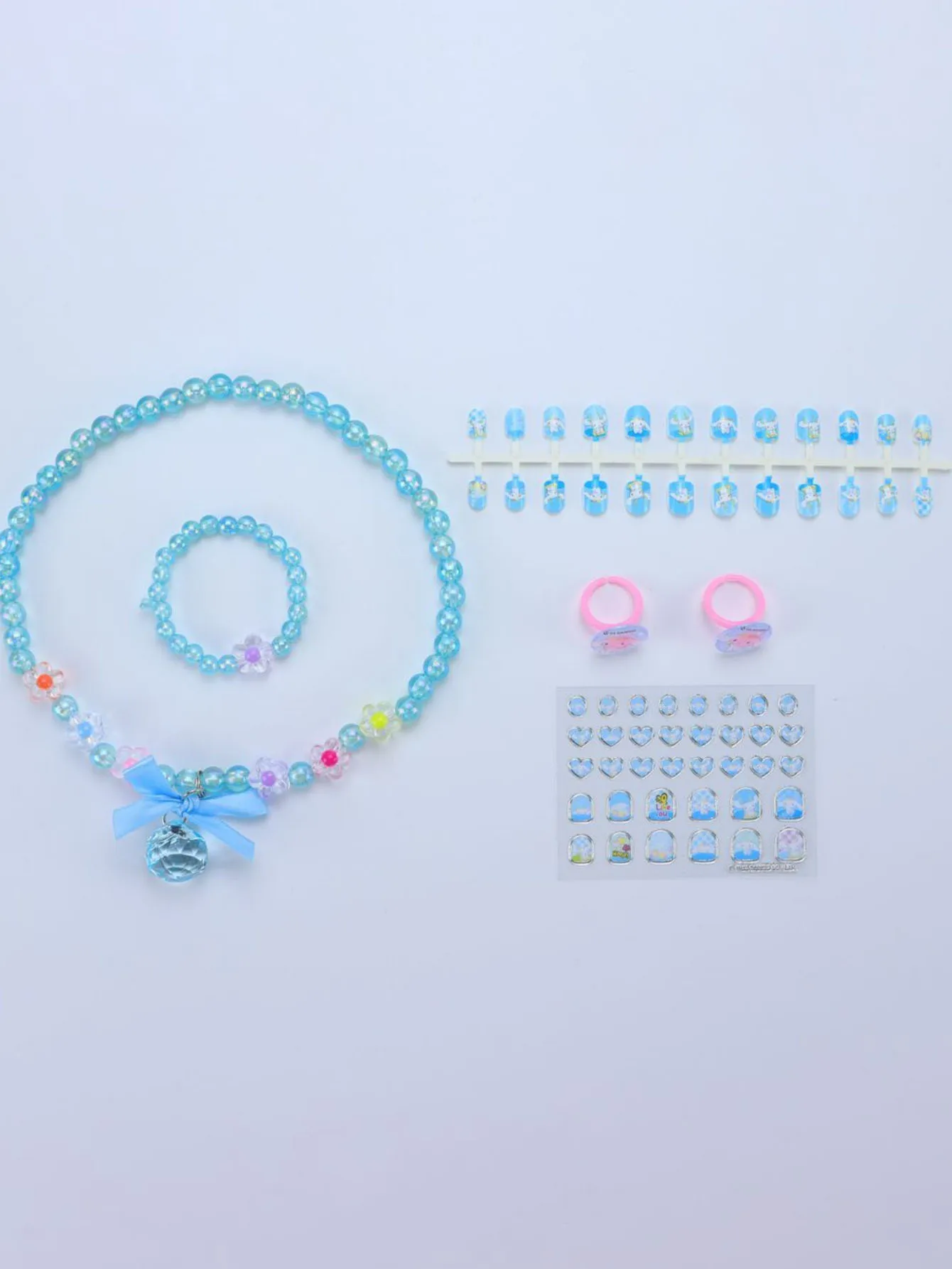 1 Set Melody Kuromi Cinnamoroll Nagelkunst-Set Nagelaufkleber Leicht Abziehbar Neue Nagelaufkleber für Frauen Geburtstagsgeschenke – Detail 5