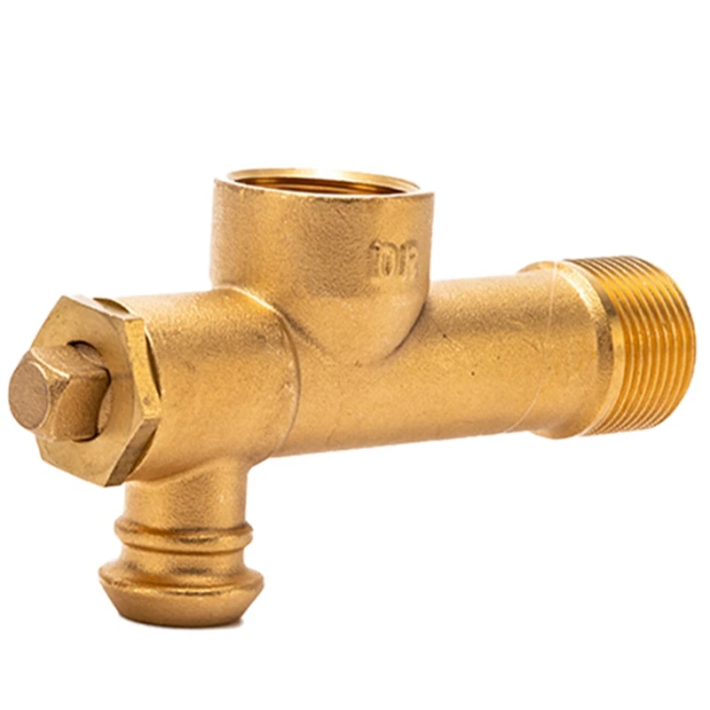 

1 Piece Drain Valves Industrial Valves Male Thread Automatic Drain Valves Brass Male Thread Two-Way