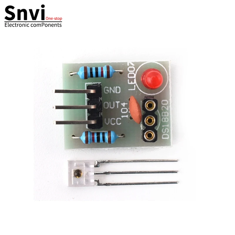 Snvi modul Sensor penerima Laser, tabung Sensor Laser non-modulator saklar Relay Level tinggi Level rendah UNTUK Arduino 5V