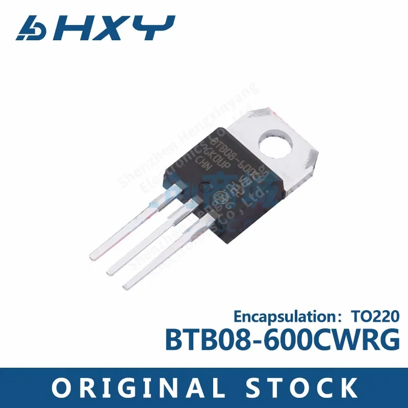 10PCS BTB08-600CWRG three-terminal bidirectional thyristor 600V TO220 BTB08-600C