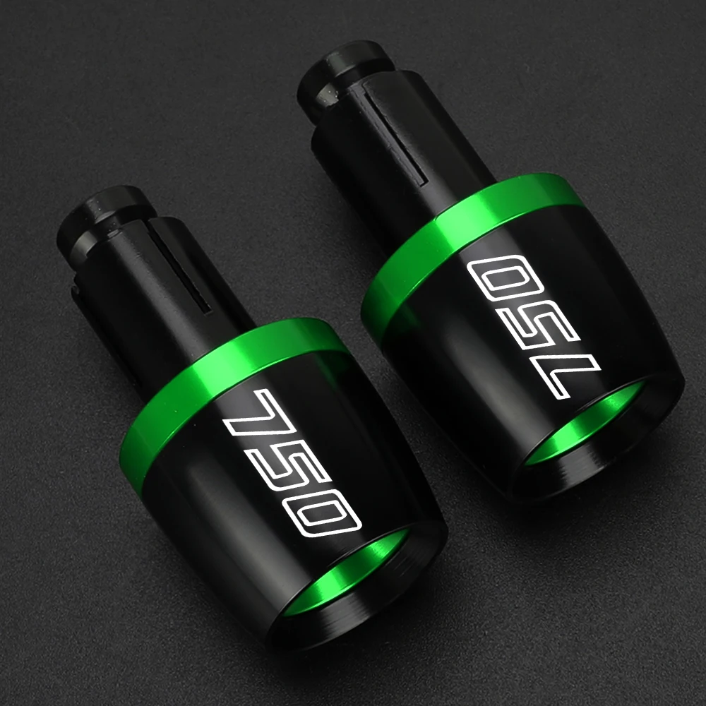 

For KAWASAKI Z750 Z 750 2007 2008 2009 2010 2011-2017 2018 2019 Universal Handlebar Grips Bar Ends Cap Counterweight Plug Slide
