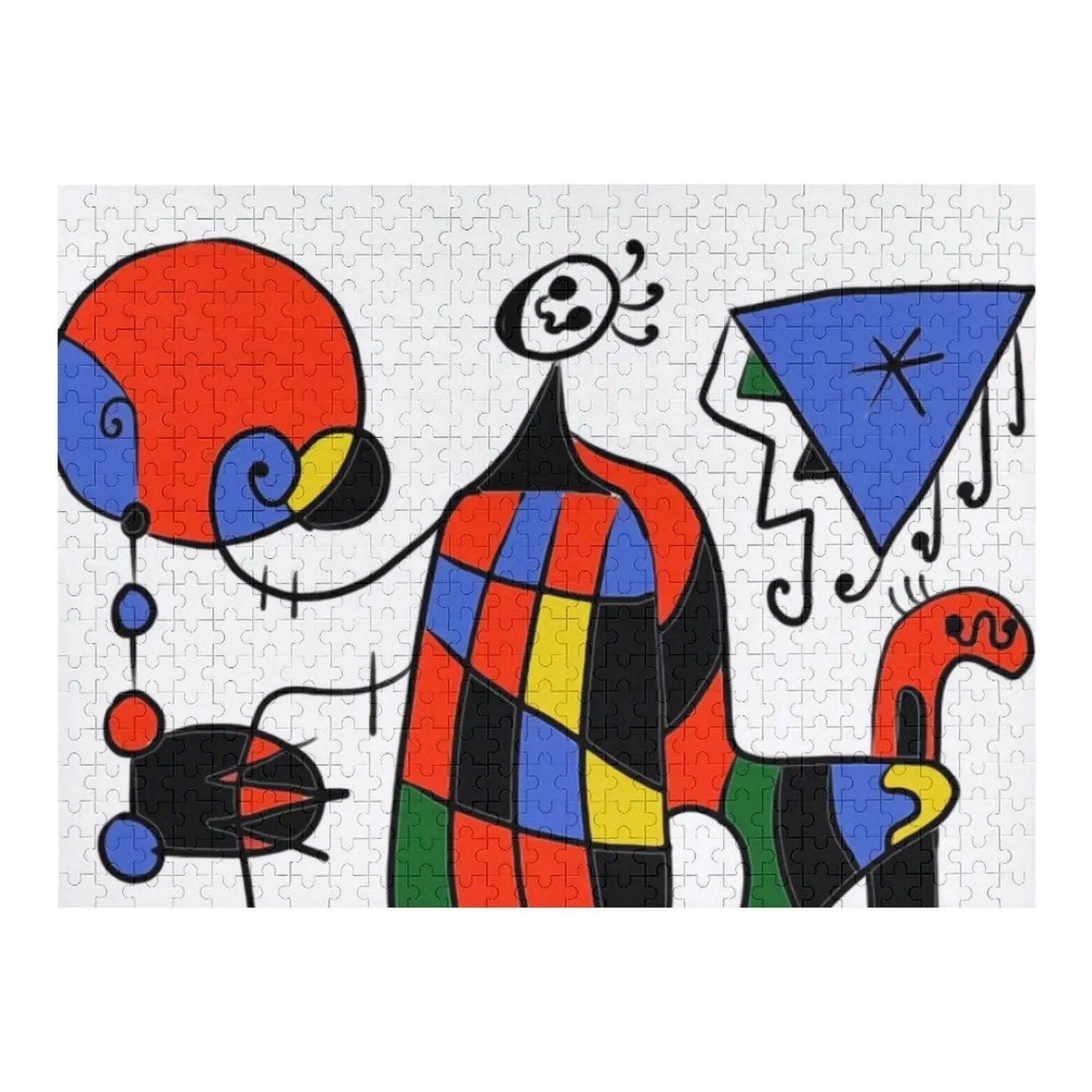 Joan Miro Gemälde Puzzle Individualisiert für Kinder Anime Puzzle