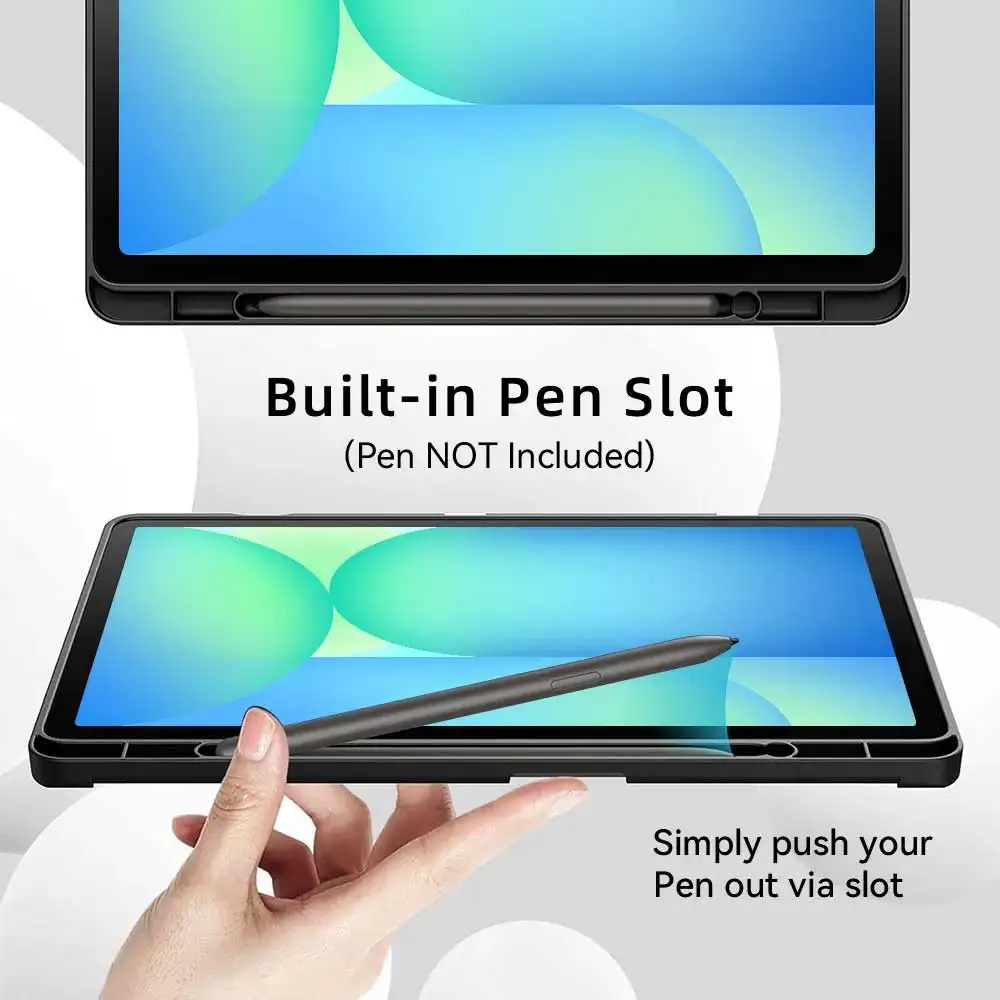 Capa para tablets para Samsung Galaxy Tab A9 A9 Plus S9FE S10 FE (2025) 10,9 polegadas S8/S7 11 polegadas S7 +/S8 +/S9 +/S10 + 12,4 polegadas S6 Lite 10,4 polegadas Capa