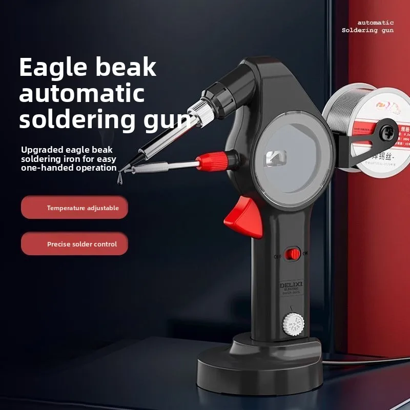 

Electric Soldering Iron Household Small Repair Welding Kit Professional Grade Iron High Power Automatic Soldering Gun