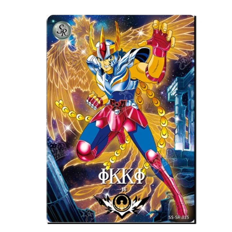 Anime Saint Seiya The Holy Vestment Awakens SR card Shiryu Phoenix Ikki Kanon Rare game collection Birthday Christmas gifts