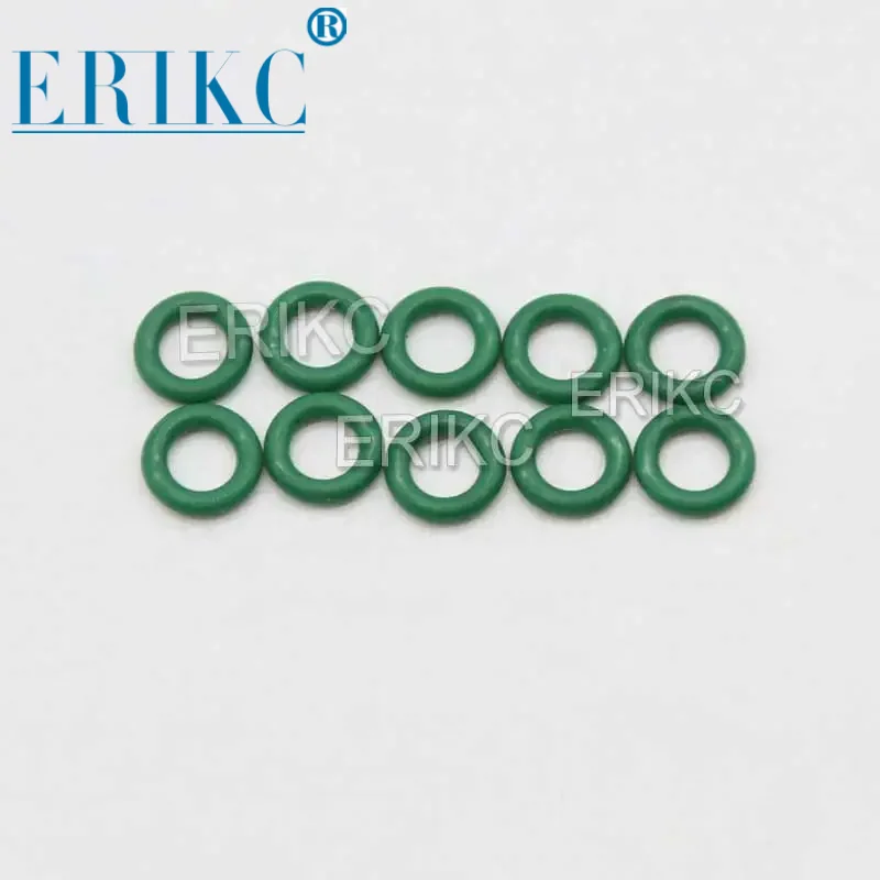 Green Oil Return Pipe Joint Sealing Ring E1023505 O-Rings for Bosch Piezo Diesel Injector 0445115 Sprayer Nozzle 0445116 0445117