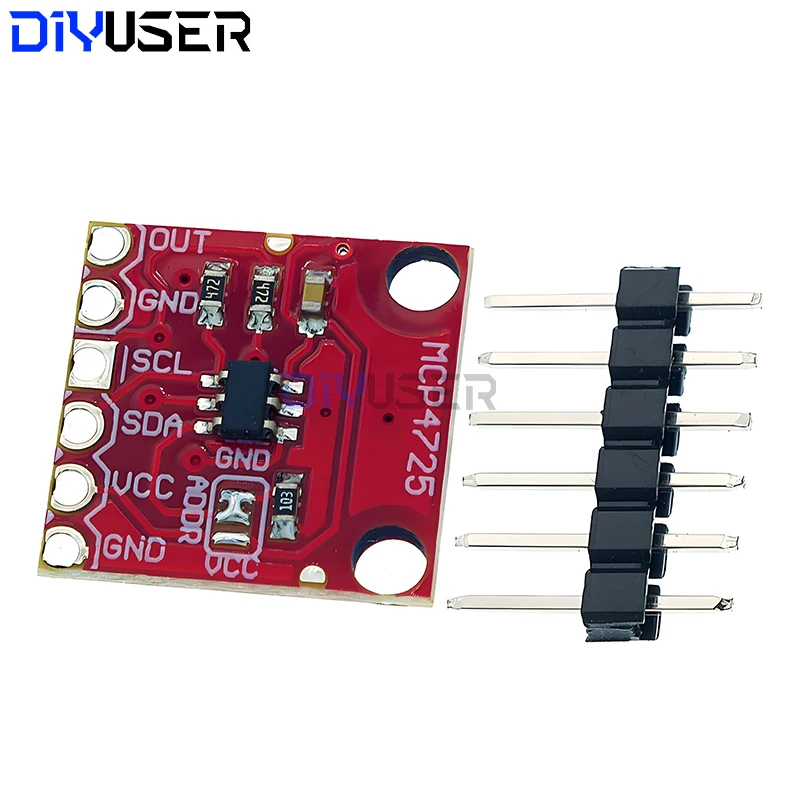 MCP4725 I2C DAC Breakout module development board