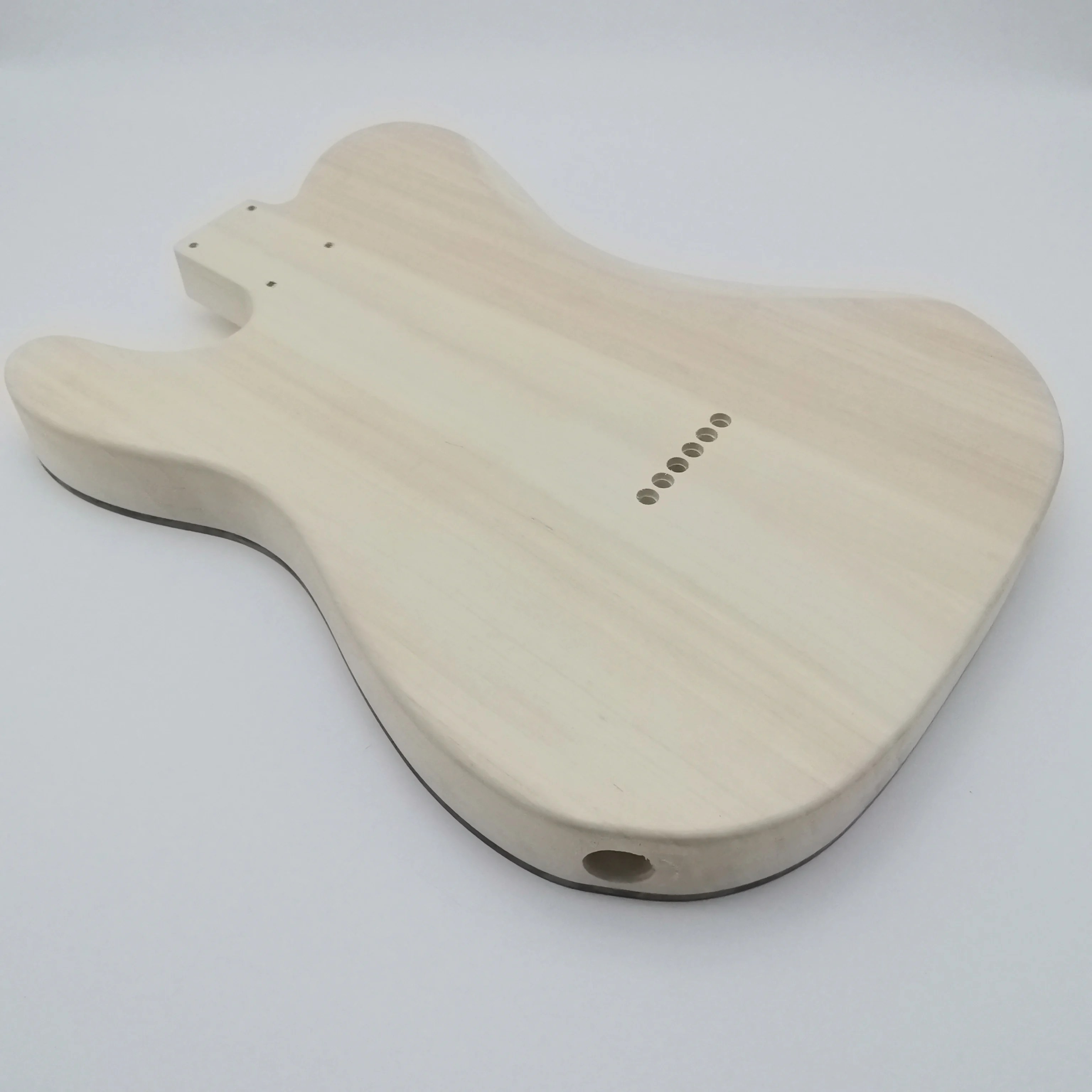 2-piece Poplar Belly Cut TL Body With Black-pearl Binding  T-style Guitar Bodies Unfinished