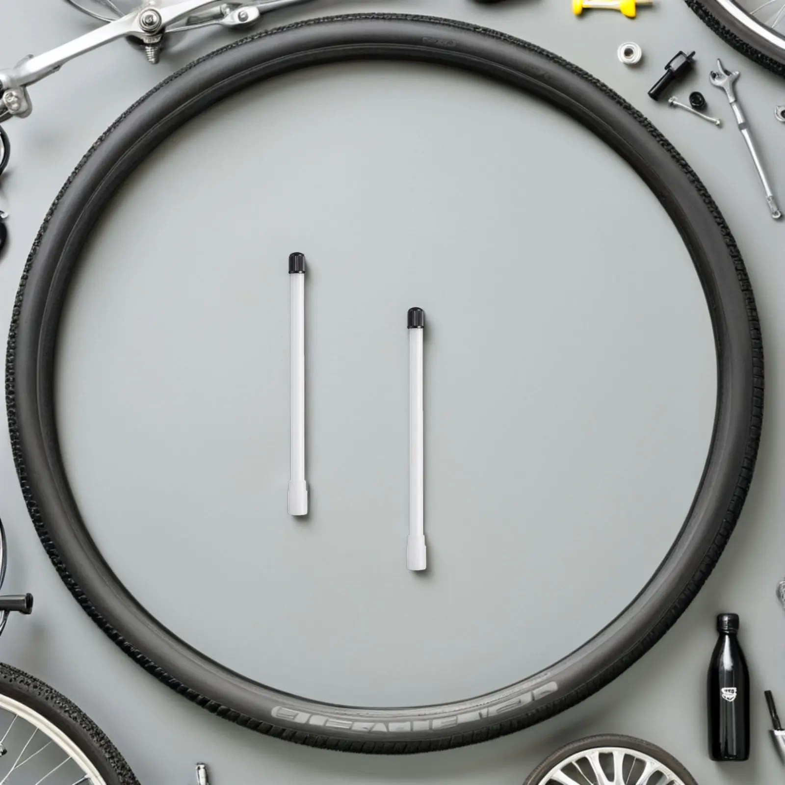 20Pcs Tire Valve Stem Extensions High Strength Inflation Tube for Truck Car Rv Tires Air Stem Extenders Universal Fit