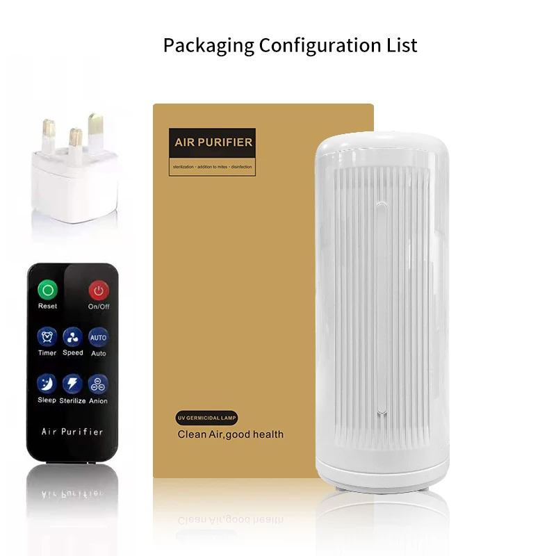 OEM/ODM Air Purifier High Efficiency Composite HEPA Filter with PM2.5,UV, Negative Ions and Other Functions, Can Purify the Air