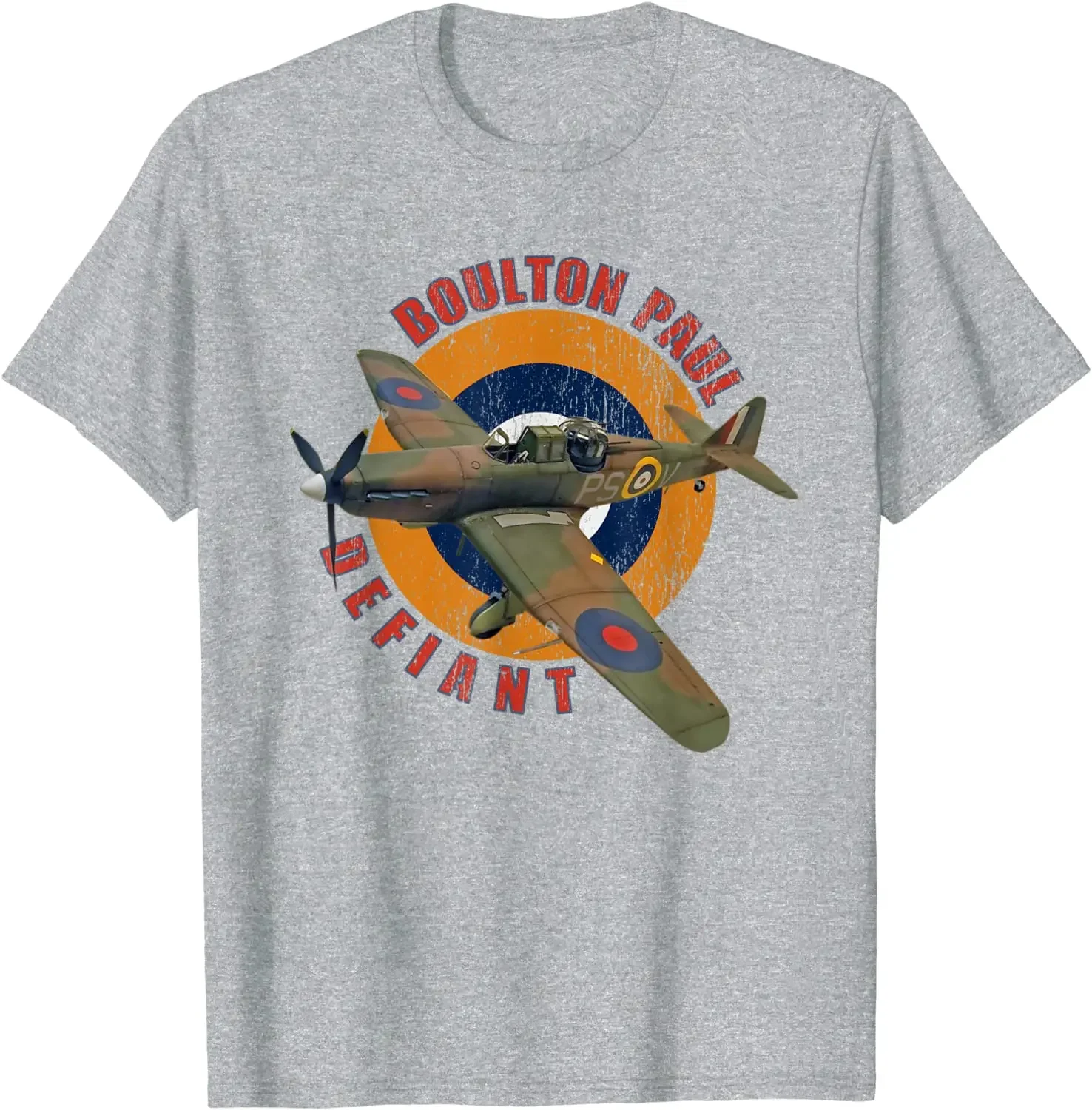 Royal Air Force Boulton Paul Interceptor Aircraft T-Shirt. Premium Cotton Short Sleeve O-Neck Mens T Shirt New S-3XL