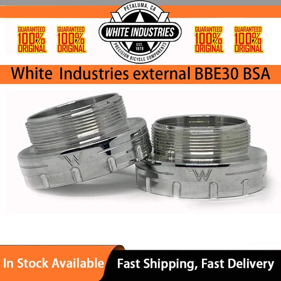 WHITE INDUSTRIES Bicyle BSA30 Ceramic Bottom Brackets BSA68 BSA MTB Road Bike External Bearing BB for 30mm MTB Crankset