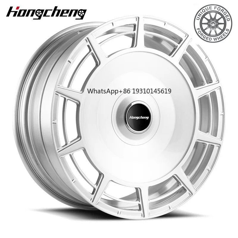 26Style Large Pancake 2-Piece Forged Rim 18-26 Inch For Mercedes Maybach Luxury Car