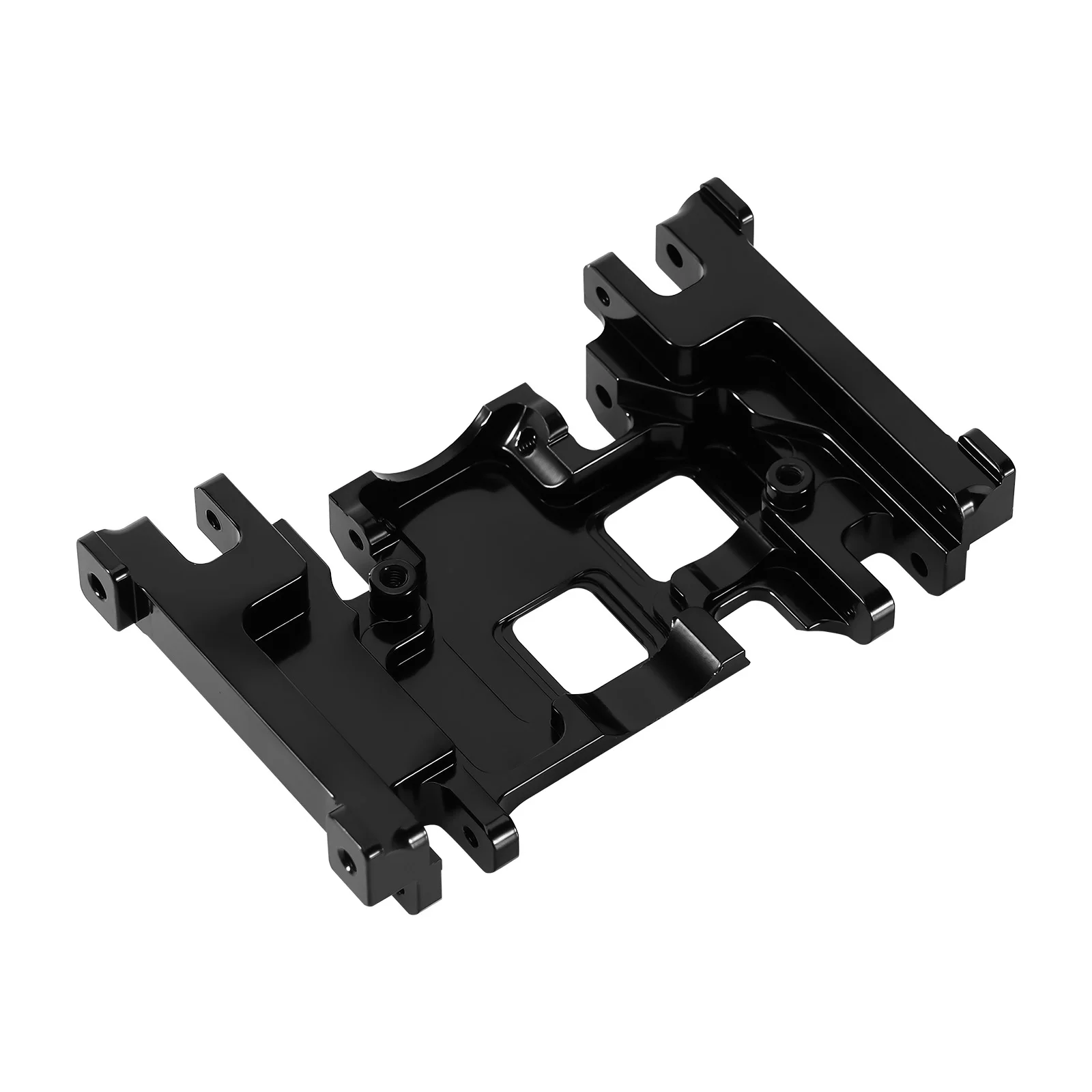 INJORA 172g Brass Skid Plate Transmission Mount for 1/10 RC Crawler FMS FCX10 Upgrade