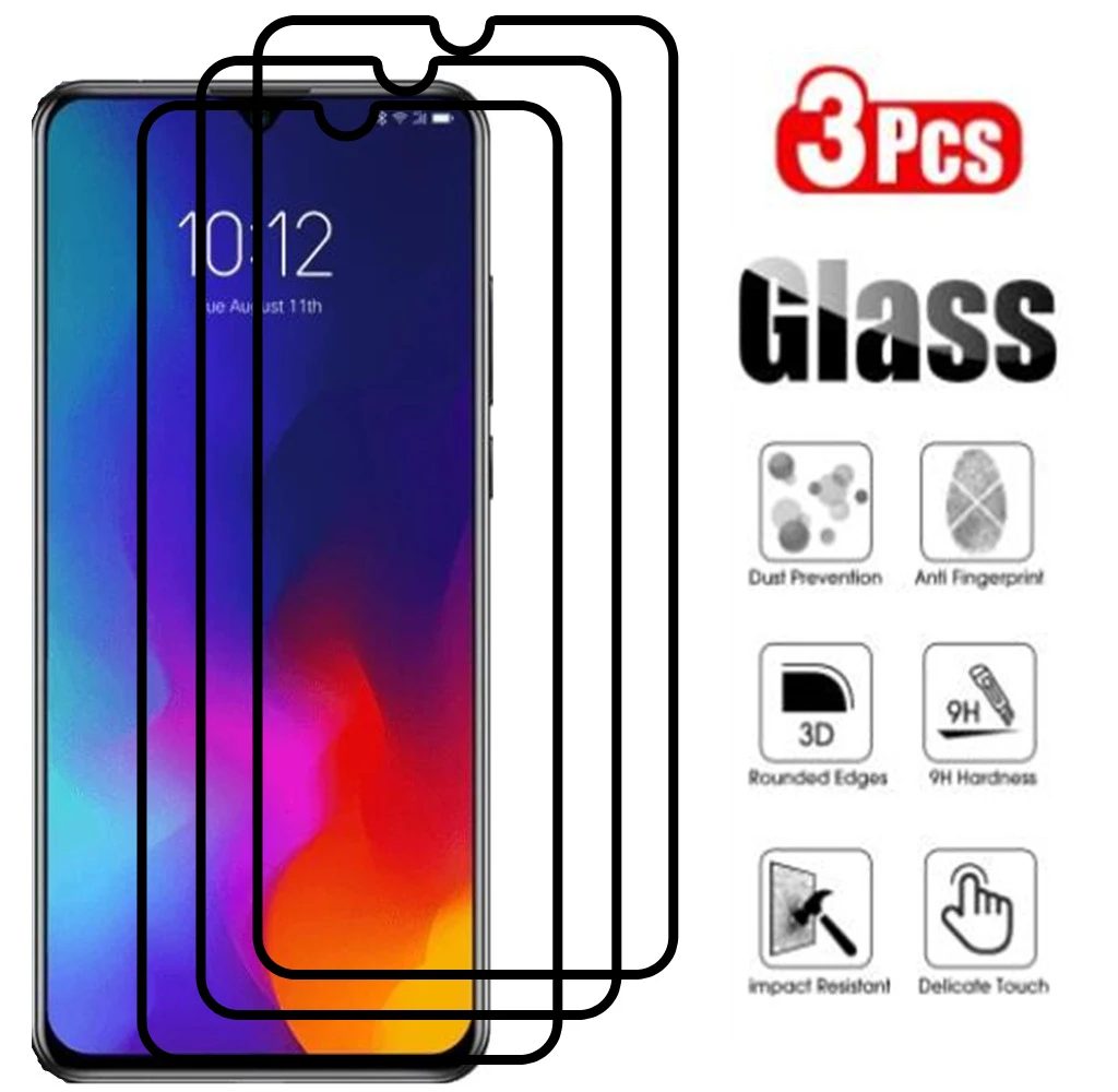 For Lenovo K10 Note Full Tempered Glass Lenovo K10 Note Full Coverage Screen Protector Protective Film For Lenovo K10 Note