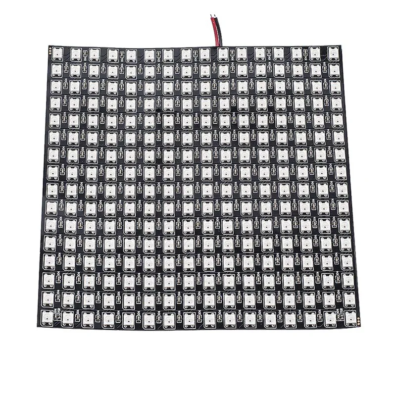 WS2812B LED RGB Flexible Pixel Panel 16X16 Individually Addressable Panel Light LED Module Matrix Screen