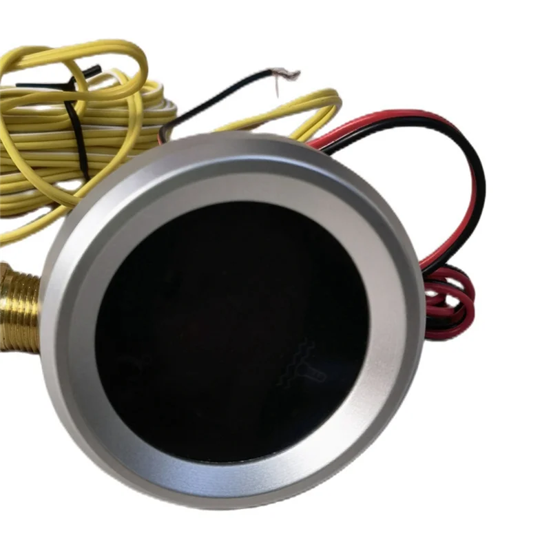 52 مللي متر مقياس درجة حرارة الماء سيارة الرقمية متر شاشة LED مع وظيفة إنذار استشعار درجة الحرارة-N25R #6