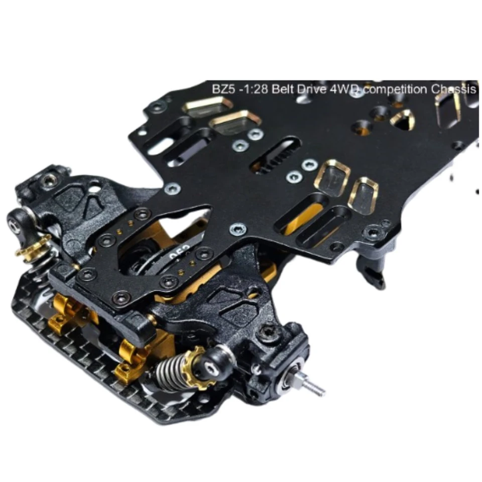アトミックベルトドライブ4wdシャーシキット、電子なし、BZ5-KIT、BZ5