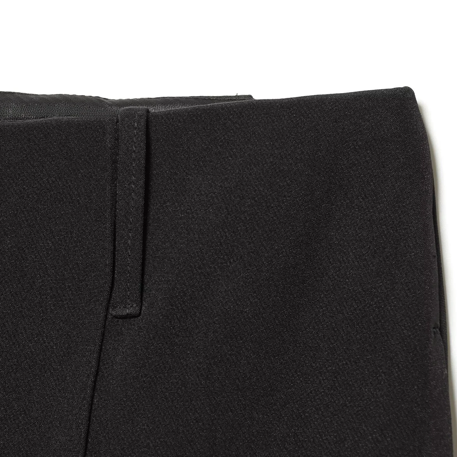 Spring New Arrival Casual High Waist Zipper Decorated Pleat Stitching Women's Commuter Style Short Pants Ladies Polyester Fiber
