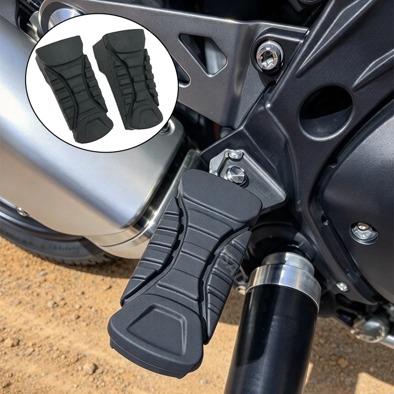 Motorcycle Front Footrest Rubber Cover For BMW R1200GS R1250GS LC R 1200GS Adventure R1250 GS ADV 2013-2023 2022 Accessories