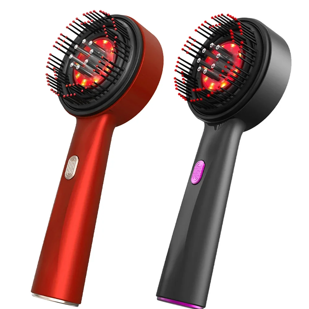 

Scalp Applicator Head Massager Red Light Therapy Hair Massage Comb Hair Regrowth Oil Liquid Applicator Scalp Massager Brush