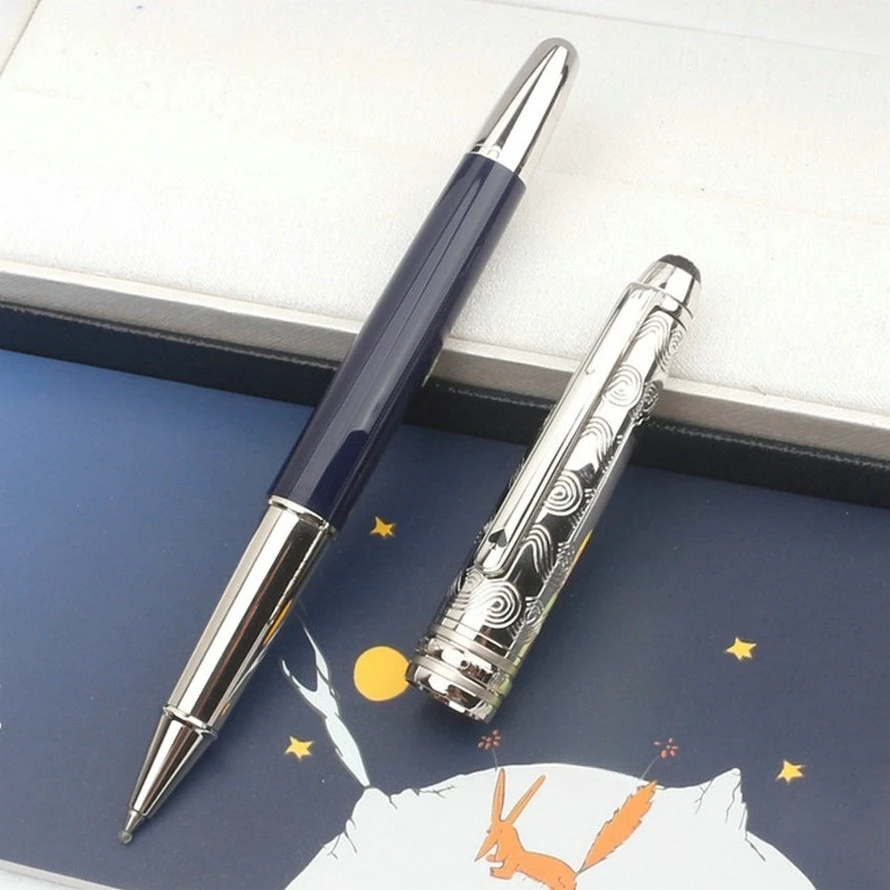 

Канцелярские товары для офиса, гладкое письмо с серийным номером, подарок высокого качества, ручка-роллер MB, шариковые ручки Prince на 80 дней