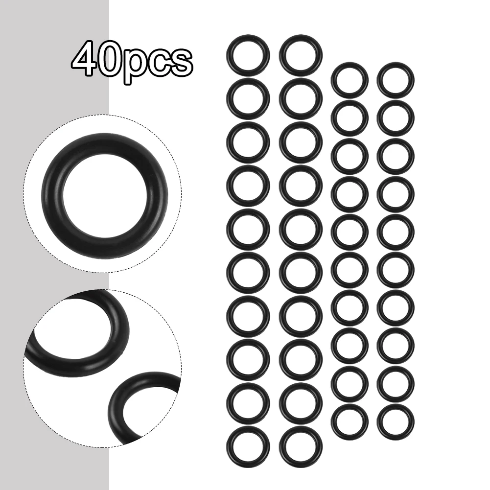 40 Pz/set O-Ring Guarnizione Ad Alta Pressione Per Tubo Idropulitrice Strumenti di Connettore a Disconnessione Rapida 20×1/4 e 20×3/8 O-Ring