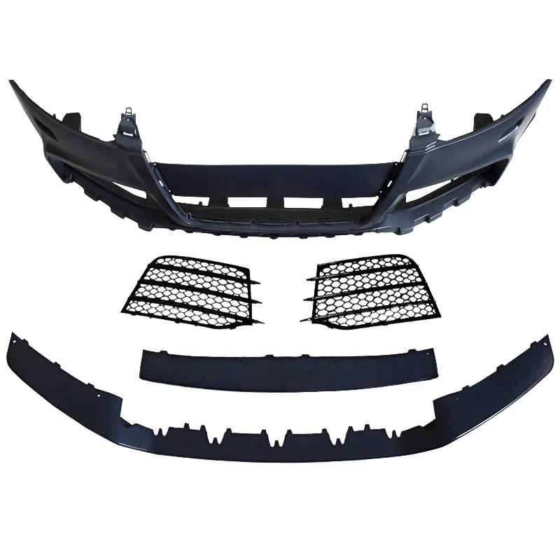 

For Audi TT 2008-2014 TTRS BUMPER Style Front Bumper Kit with Grilles